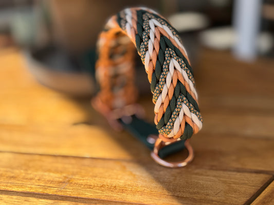 Paracord Halsband "Amber“