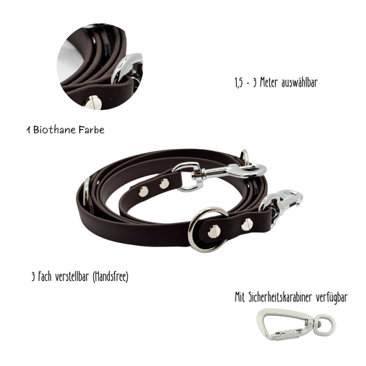 Biothane Leine Basic 1,5- 3m