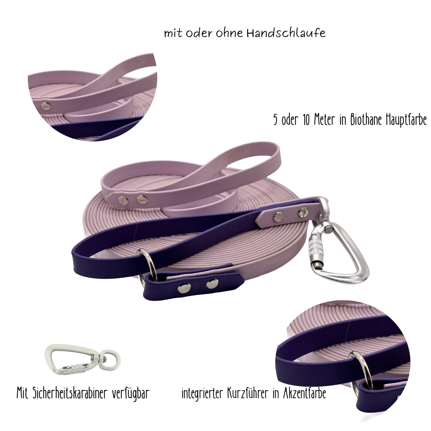 Biothane Schleppleine