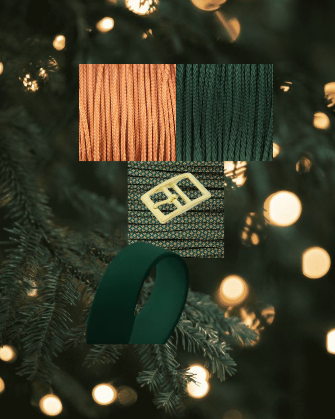 Wanna- Dos Paracordhalsband NIGHTINGALE