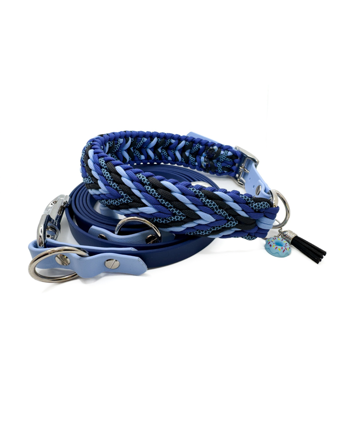 Paracord Halsband "Blue Lagoon"