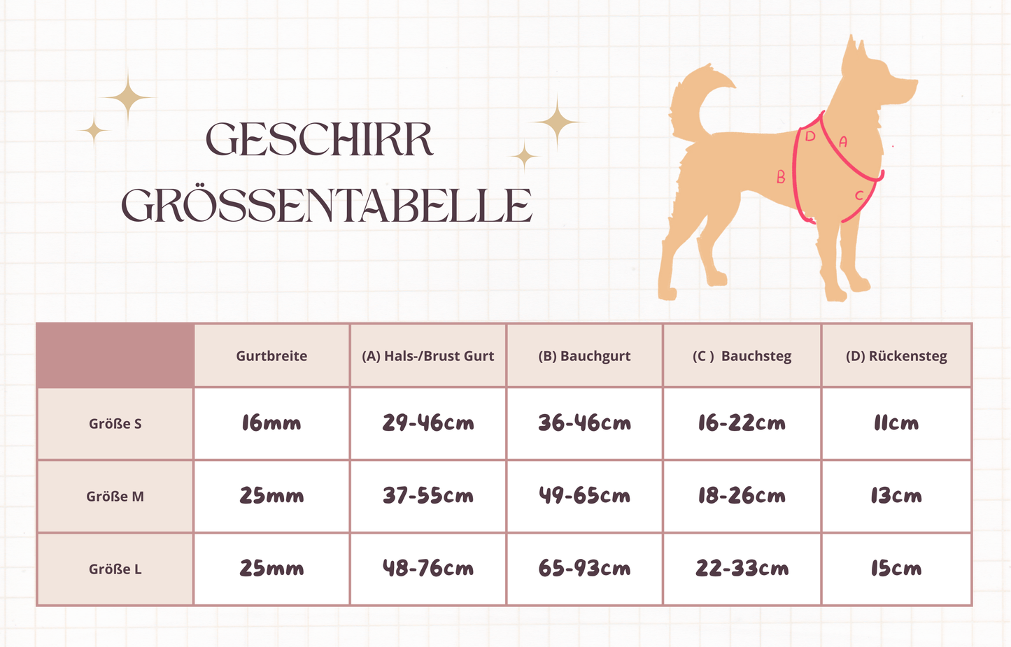 Führgeschirr BioThane® 1-2 farbig / 5-fach verstellbar