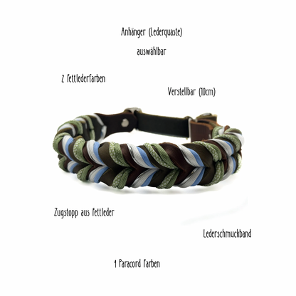 WOODPECKER Fettleder Halsband