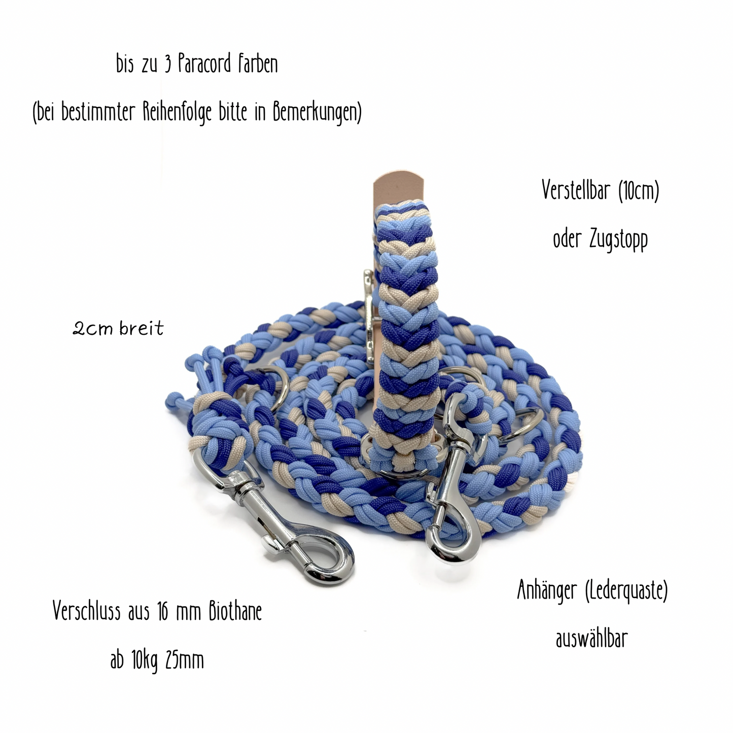 Kingfisher Halsband (bis 10kg) 3 Farben