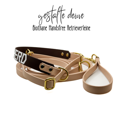 Hands-Free-Retrieverleine – 16 mm auf 25 mm Biothane® | 2–5m