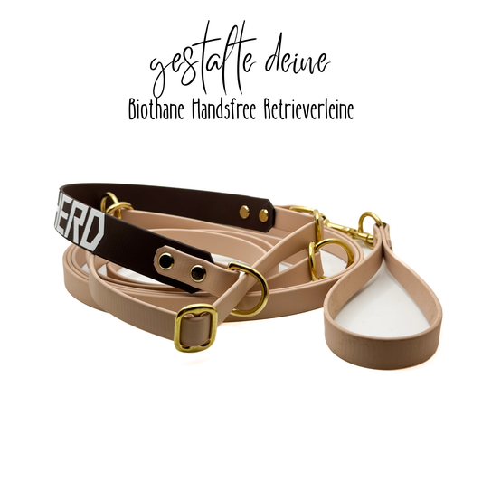 Hands-Free-Retrieverleine – 16 mm auf 25 mm Biothane® | 2–5m