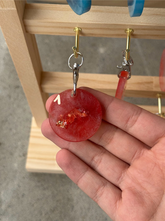 Epoxidharz Hundemarken - Serie Rosarot