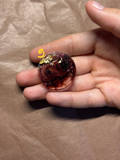 Epoxidharz Hundemarken - Serie Durchsichtig/Braun