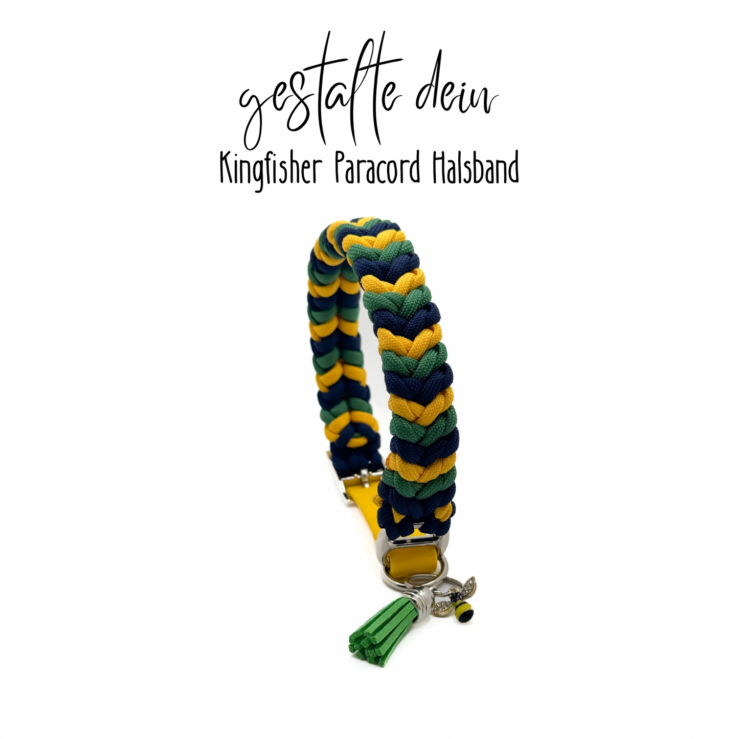 Kingfisher Halsband (bis 10kg) 3 Farben