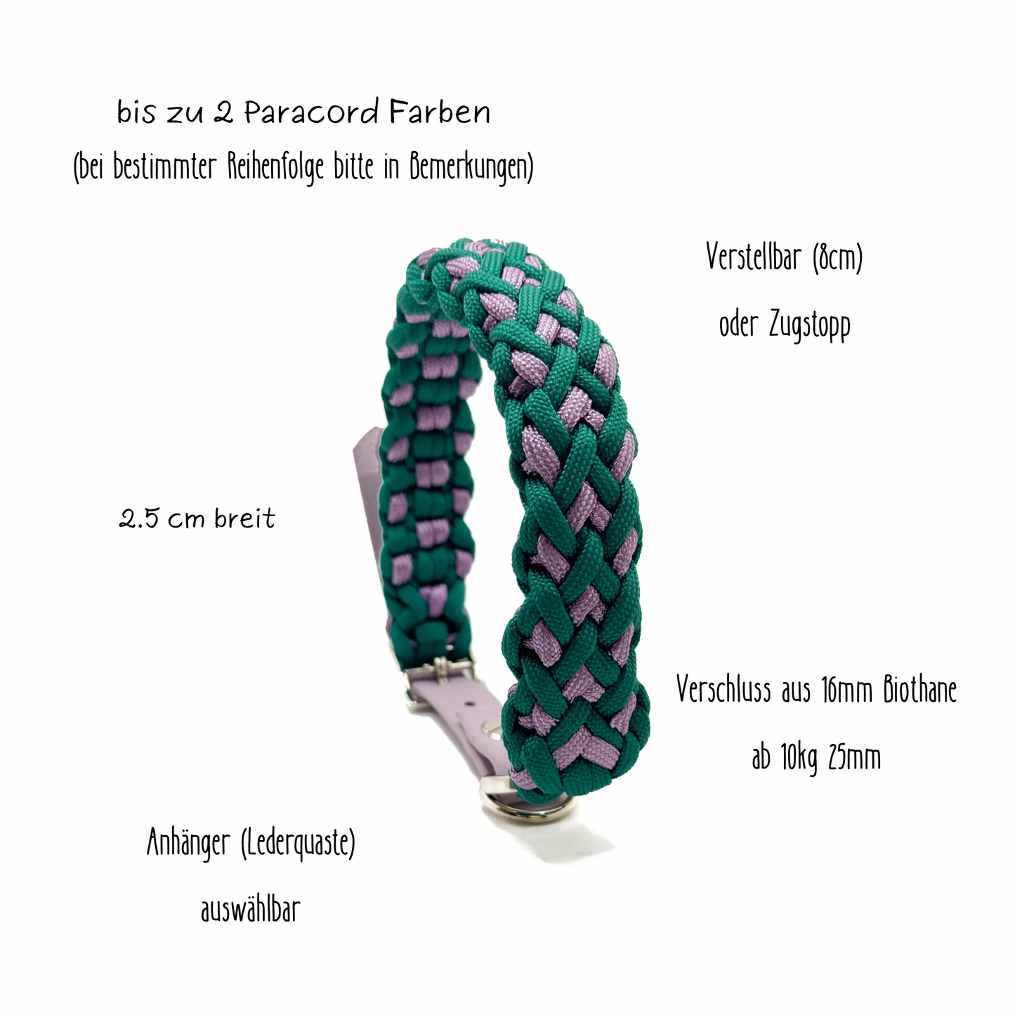 Swallow Halsband (Gewicht bis 10kg) 2 Farben