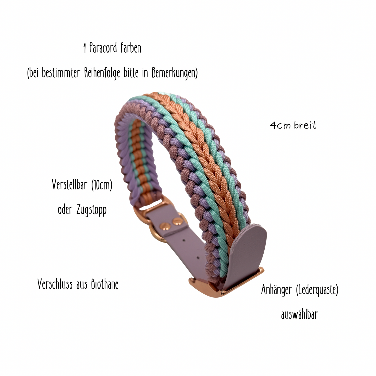 Magpie Halsband ( 4 Farben)