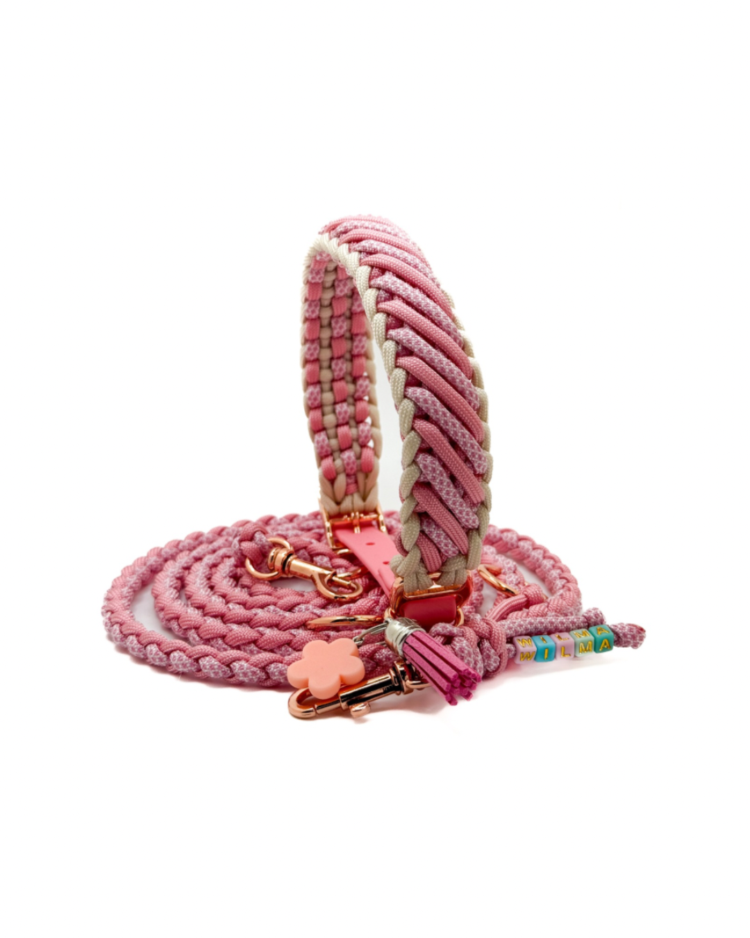 Paracord Halsband "Powder"