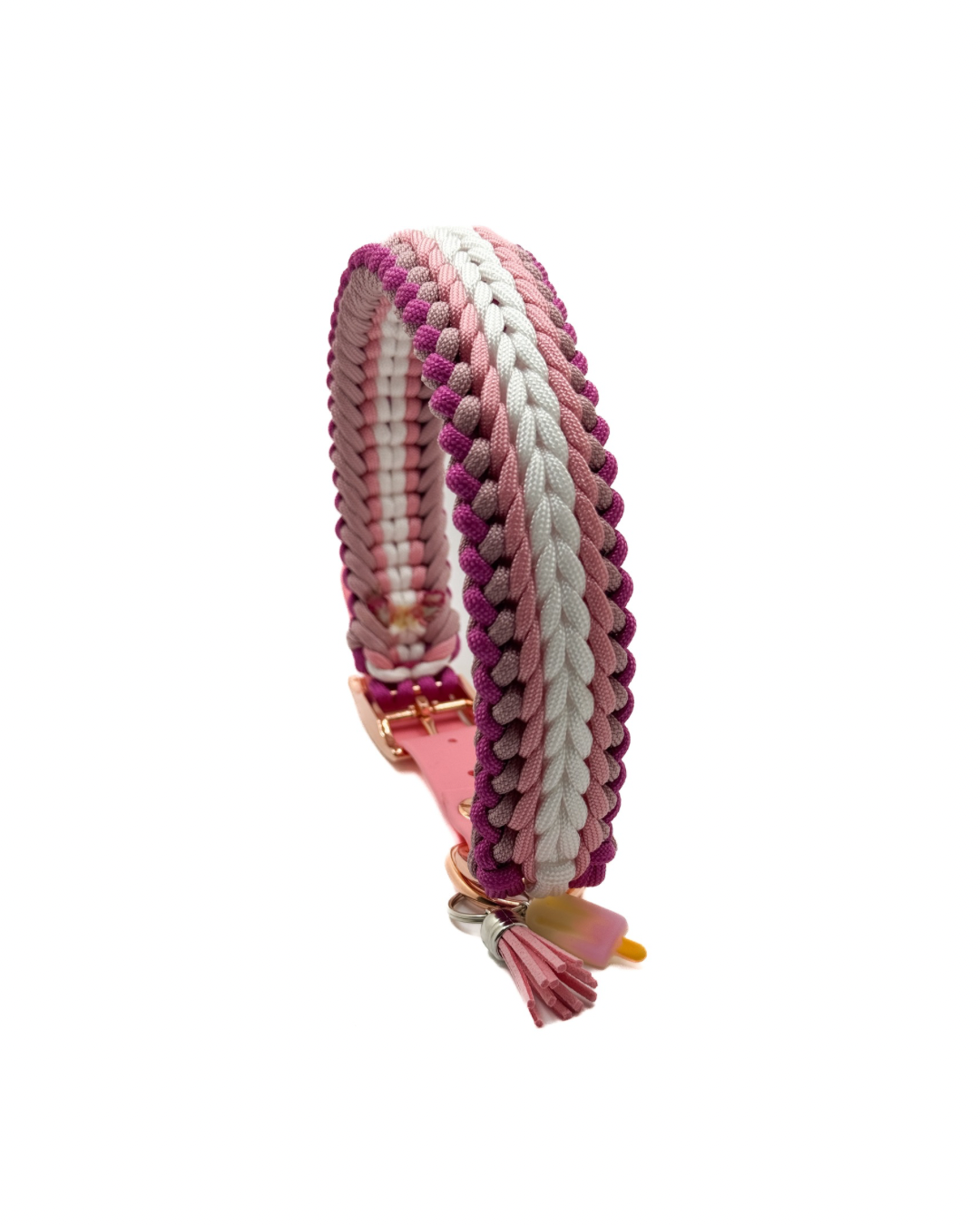 Paracord Halsband "Girly Pop"