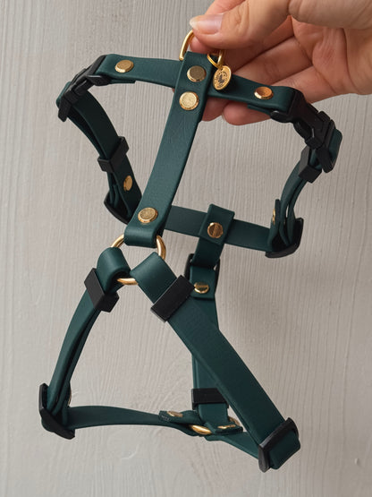 Führgeschirr BioThane® 1-2 farbig / 5-fach verstellbar