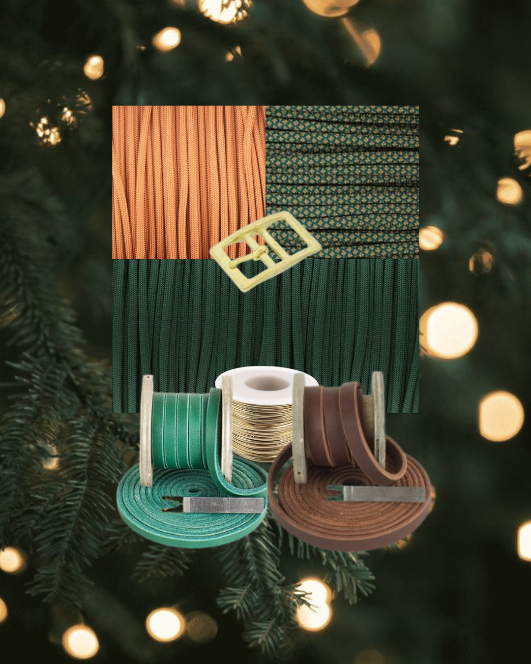 Wanna- Dos Fettlederhalsband Woodpecker