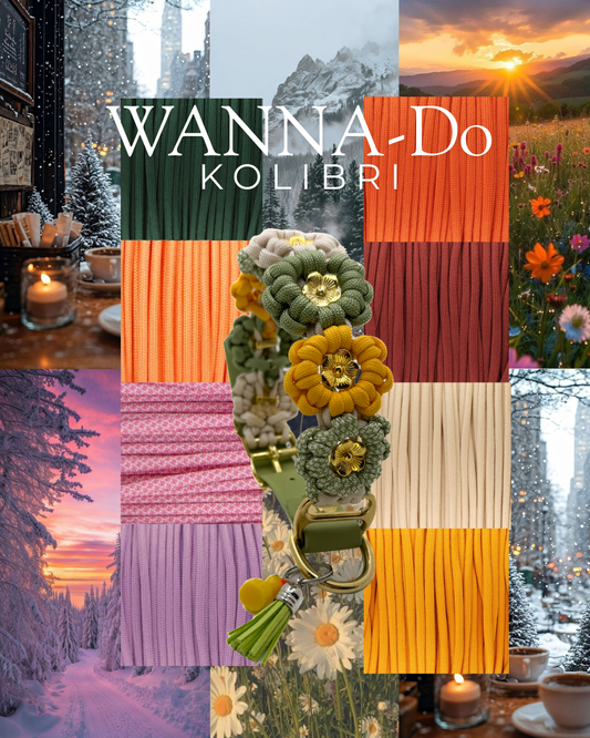 Wanna- Dos Paracordhalsband KOLIBRI