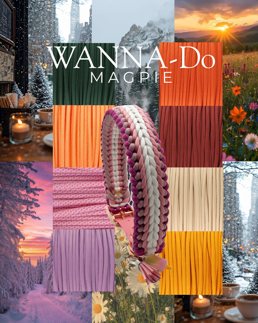 Wanna- Dos Paracordhalsband MAGPIE