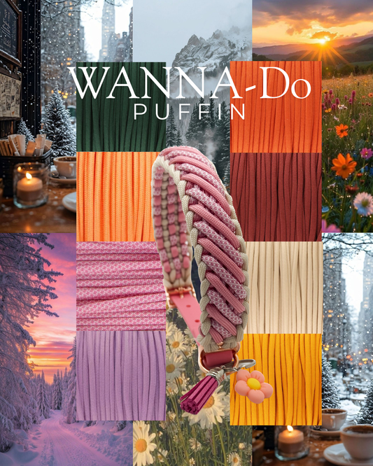 Wanna- Dos Paracordhalsband PUFFIN