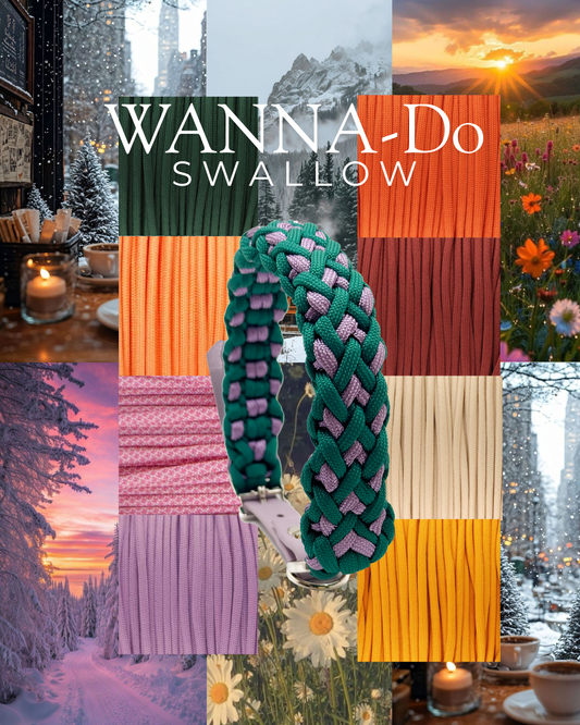 Wanna- Dos Paracordhalsband SWALLOW